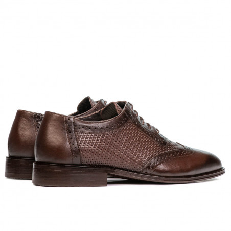 Elegante Herrenschuhe 922 a Kaffee