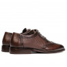 Elegante Herrenschuhe 922 a Kaffee