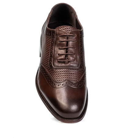 Elegante Herrenschuhe 922 a Kaffee