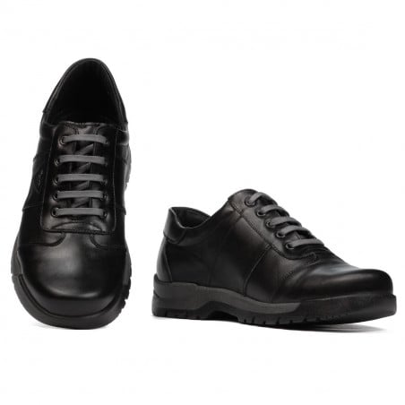 Herrenschuhe casual 923 schwarz