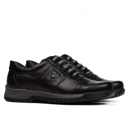 Herrenschuhe casual 923 schwarz