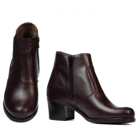 Damenstiefeletten 3348 bordeaux