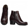 Damenstiefeletten 3348 bordeaux