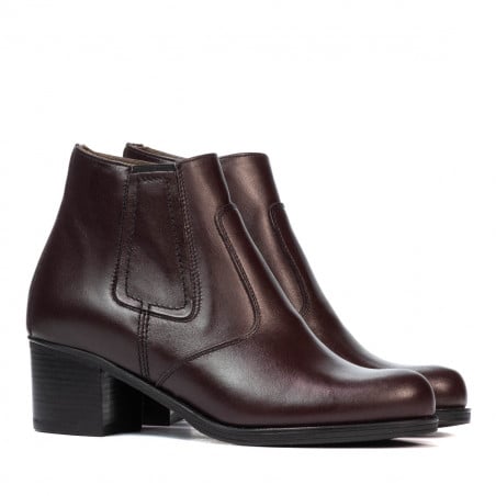 Damenstiefeletten 3348 bordeaux