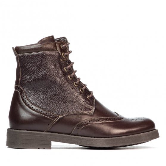 Herrenstiefel 4112-1 Kaffee Herrenstiefel 4112-1 Kaffee