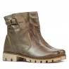 Damenstiefeletten 3297 Sand Perlmutt