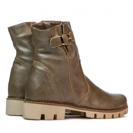 Damenstiefeletten 3297 Sand Perlmutt