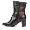 Damenstiefel 1156 schwarz kombiniert