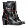 Damenstiefel 1156 schwarz kombiniert
