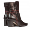Damenstiefel 1156 schwarz kombiniert
