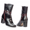 Damenstiefel 1156 schwarz kombiniert
