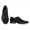 Elegante Schuhe für Jugendliche 388 schwarz Velours