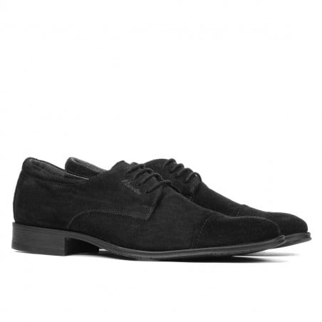 Elegante Schuhe für Jugendliche 388 schwarz Velours