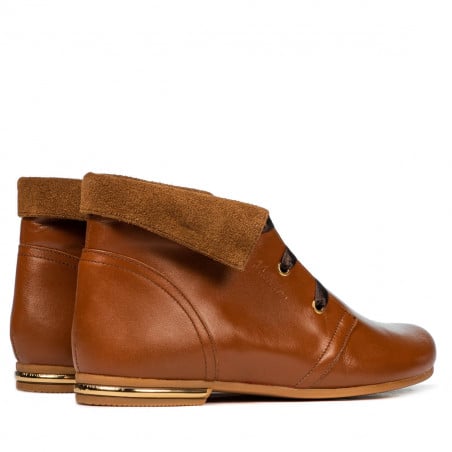 Damenstiefel 3282 gewachst braun