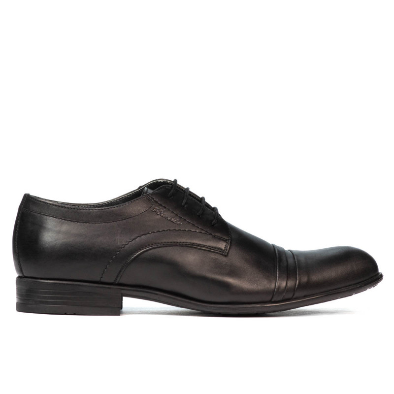 Elegante Herrenschuhe 763 schwarz