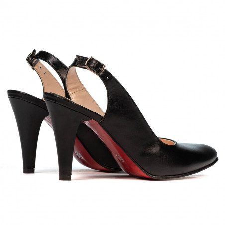 Damensandalen 1236 schwarz