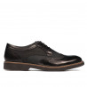 Herrenschuhe casual 826 schwarz kombiniert