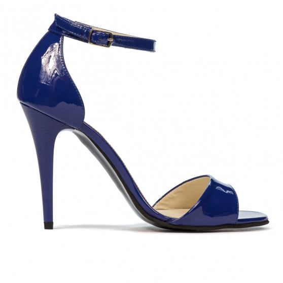 Damen Sandalen 1238 lack blau Damen Sandalen 1238 lack blau