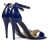 Damen Sandalen 1238 lack blau
