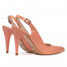 Damen Sandalen 1249 Lack Rosa
