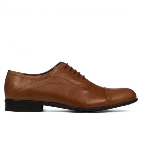 Elegante Herrenschuhe 762 gewachst Braun