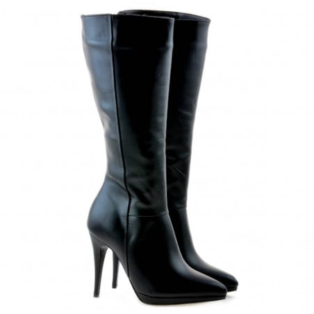 Damenstiefel 1158 schwarz