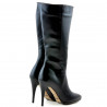 Damenstiefel 1158 schwarz