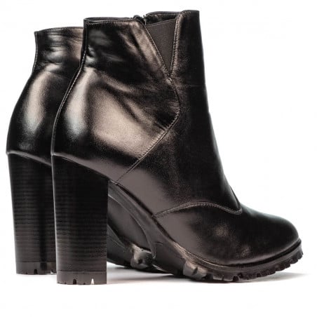 Damenstiefel 1162s schwarz (schlank)