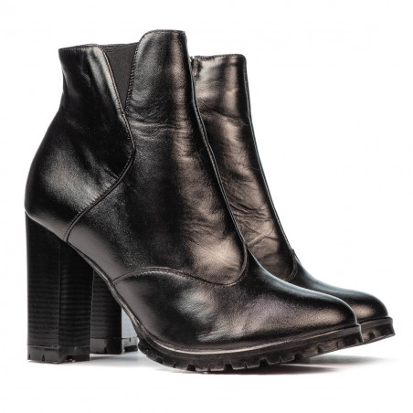 Damenstiefel 1162s schwarz (schlank)