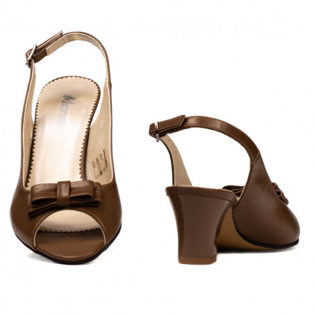Damensandalen 1251 Cappuccino