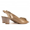 Damensandalen 1251 Lack Beige02