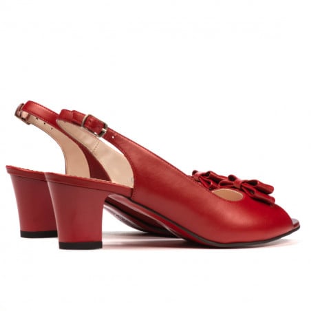 Damensandalen 1251 rot