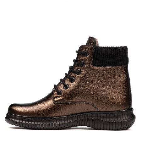 Damen Stiefeletten 3350 kupferfarben