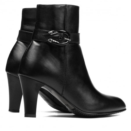 Damenstiefeletten 1180 schwarz