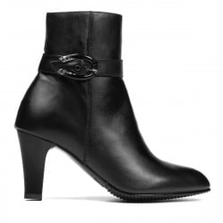 Damenstiefeletten 1180 schwarz