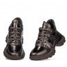 Damenstiefel 3351 schwarz kombiniert