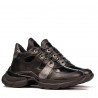 Damenstiefel 3351 schwarz kombiniert