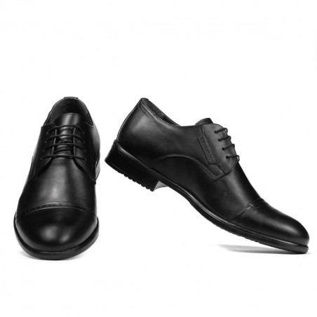Elegante Herrenschuhe 867 Schwarz