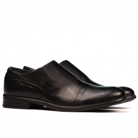 Elegante Herrenschuhe 868 schwarz