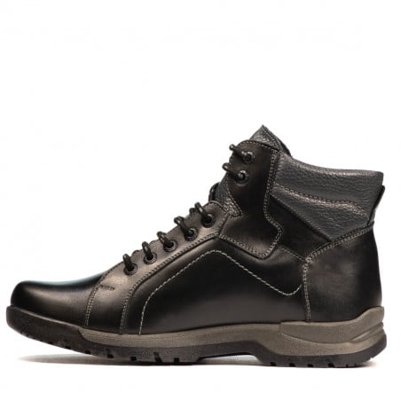 Herrenstiefel 4123 schwarz kombiniert