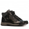 Herrenstiefel 4123 schwarz kombiniert