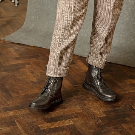 Herrenstiefel 4122 Schwarz