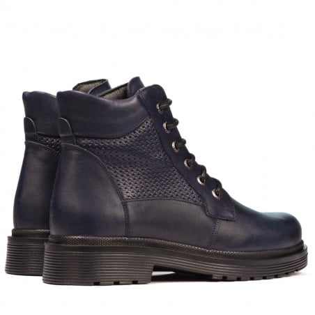 Jugendstiefel 4007 Indigo kombiniert