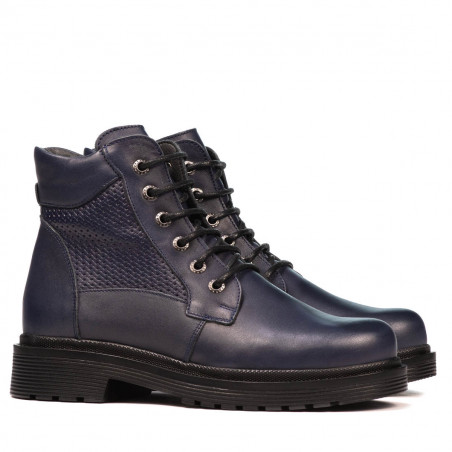 Jugendstiefel 4007 Indigo kombiniert