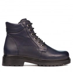 Jugendstiefel 4007 Indigo kombiniert