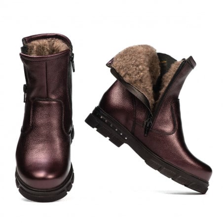 Kinderschuhe 3020 perlmutt lila
