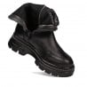 Damenstiefel 3357 schwarz kombiniert