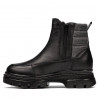 Damenstiefel 3357 schwarz kombiniert