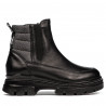 Damenstiefel 3357 schwarz kombiniert