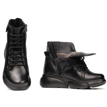 Damenstiefeletten 3354 schwarz